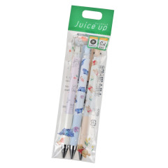 Japan Disney Store Juice Up Gel Pen 3pcs Set - Pooh & Stitch & Baymax