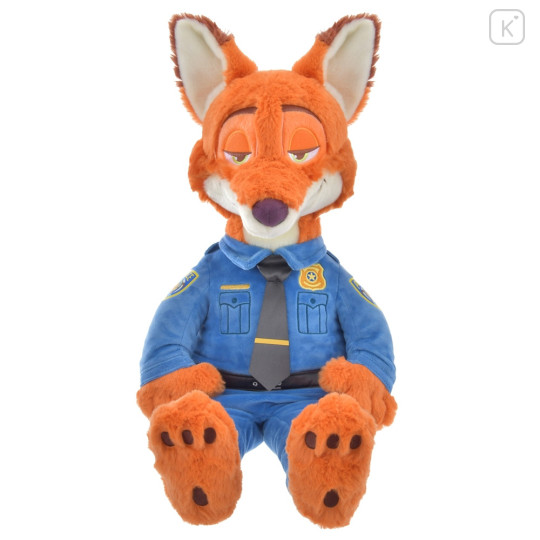 Japan Disney Store Fluffy Plush Toy - Zootopia Nick Wilde / Dozing - 1