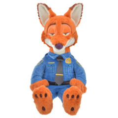 Japan Disney Store Fluffy Plush Toy - Zootopia Nick Wilde / Dozing