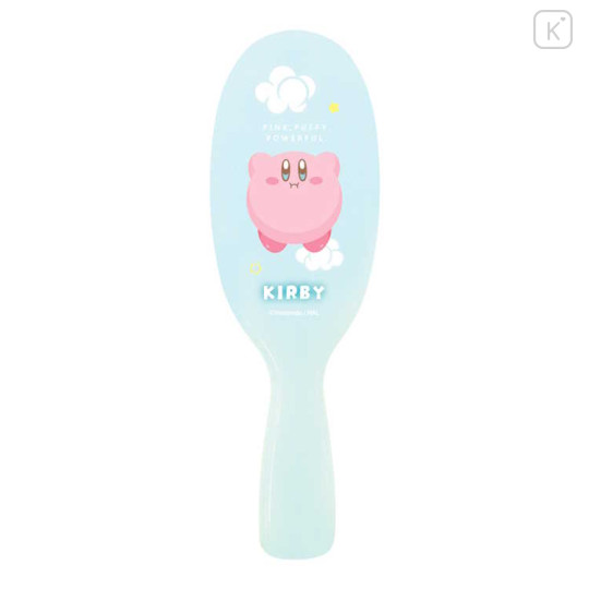 Japan Kirby Hair Brush - Green / Hovering - 1