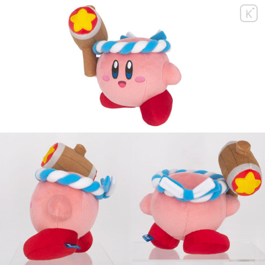 Japan Kirby Plush Toy - Kirby of the Stars / Hammer - 2