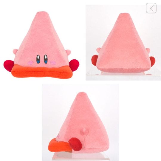 Japan Kirby Plush Toy - Kirby of the Stars / Triangle Chewing - 2