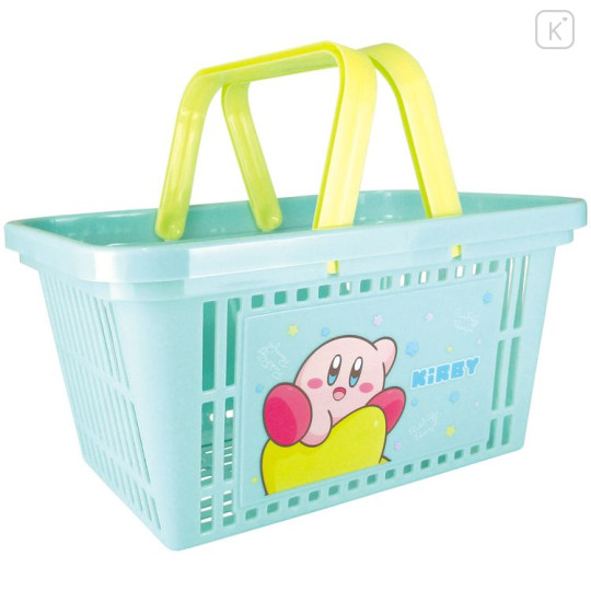 Japan Kirby Basket - Kirby & Waddle Dee / Green - 1