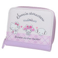 Japan Sanrio Bifold Wallet - Hello Kitty & My Melody & Cogimyun / Happy Plaid - 1