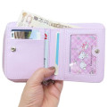 Japan Sanrio Bifold Wallet - Hello Kitty & My Melody & Cogimyun / Happy Plaid - 3