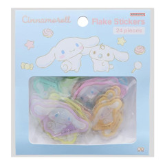 Japan Sanrio Clear Sticker Pack - Cinnamoroll & Milk