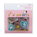 Japan Peanuts Clear Sticker Pack - Snoopy & Woodstock - 1