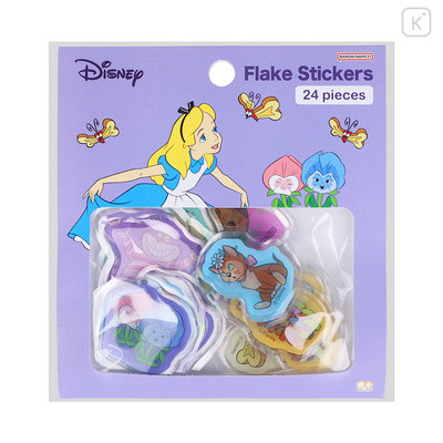 Japan Disney Clear Sticker Pack - Alice in Wonderland - 1