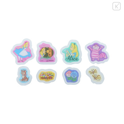 Japan Disney Clear Sticker Pack - Alice in Wonderland - 2