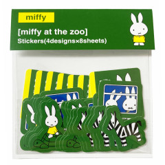 Japan Miffy Sticker Pack - Zoo Visit