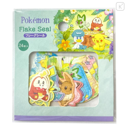 Japan Pokemon Sticker Pack - One Scene Art - 1