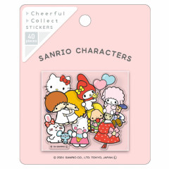 Japan Sanrio Sticker Pack - Characters / Cheerful Pink