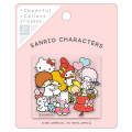 Japan Sanrio Sticker Pack - Characters / Cheerful Pink - 1