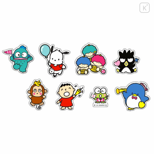 Japan Sanrio Sticker Pack - Characters / Cheerful Boys - 2