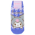 Japan Sanrio Socks - Kuromi / Houndstooth - 1