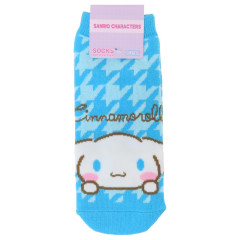 Japan Sanrio Socks - Cinnamoroll / Houndstooth