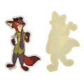 Japan Disney Store Die-cut Sticker Collection - Zootopia Nick Wilde : Private Clothes & Uniform - 6