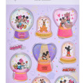 Japan Disney Store Snow Globe Puffy Sticker Collection - Mickey & Friends - 3