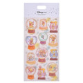 Japan Disney Store Snow Globe Puffy Sticker Collection - Pooh & Friends - 1