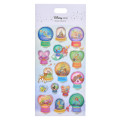 Japan Disney Store Snow Globe Puffy Sticker Collection - Disney Characters - 1