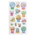 Japan Disney Store Snow Globe Puffy Sticker Collection - Disney Characters - 2