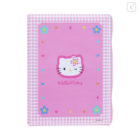 Japan Sanrio Sticker Notebook - Hello Kitty / Y2k Houndstooth - 2