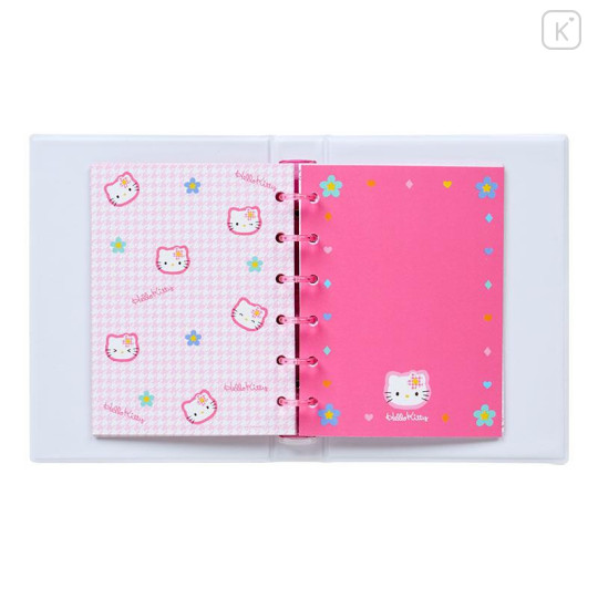 Japan Sanrio Sticker Notebook - Hello Kitty / Y2k Houndstooth - 4