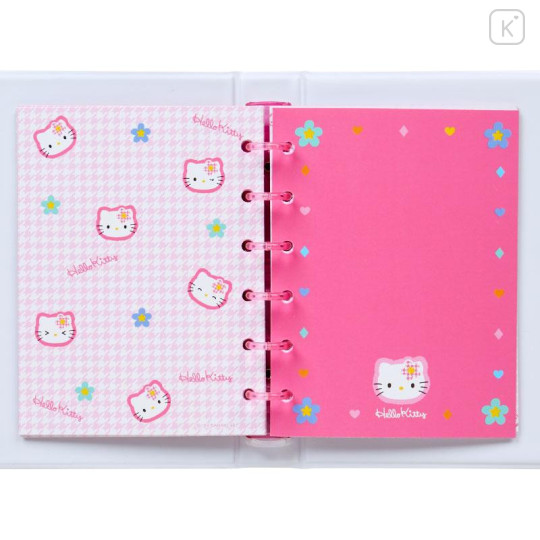 Japan Sanrio Sticker Notebook - Hello Kitty / Y2k Houndstooth - 6