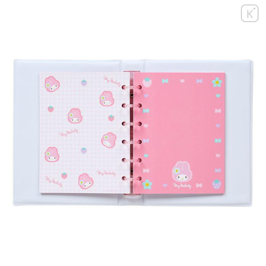 Japan Sanrio Sticker Notebook - My Melody / Y2k Houndstooth - 4