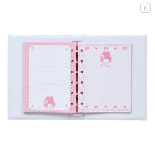 Japan Sanrio Sticker Notebook - My Melody / Y2k Houndstooth - 5