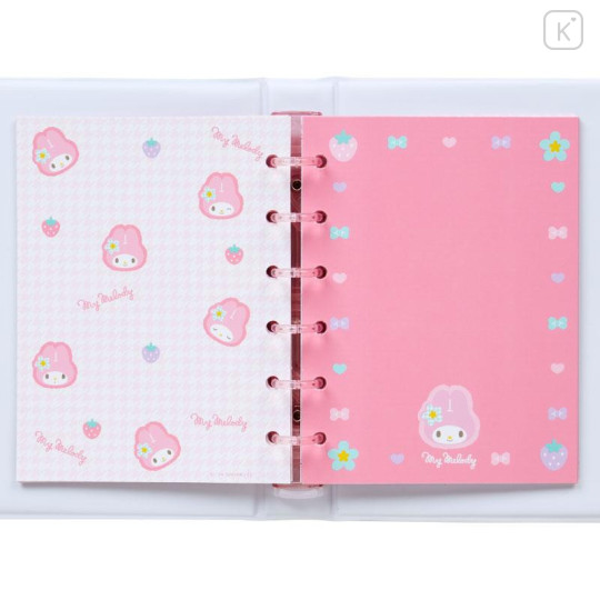 Japan Sanrio Sticker Notebook - My Melody / Y2k Houndstooth - 6