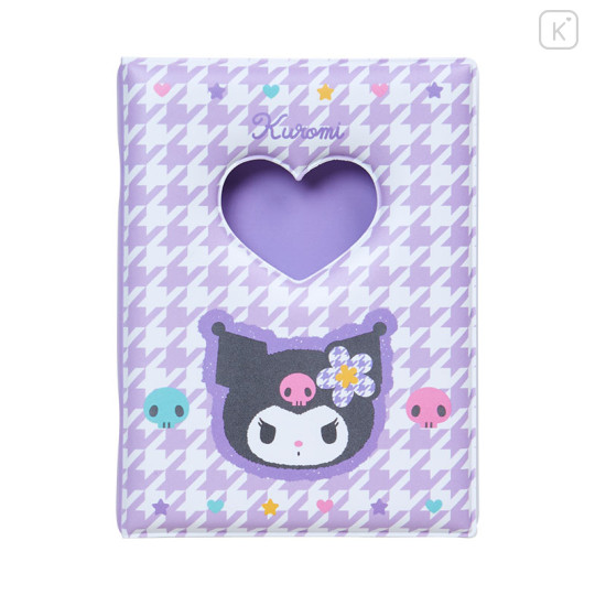 Japan Sanrio Sticker Notebook - Kuromi / Y2k Houndstooth - 1