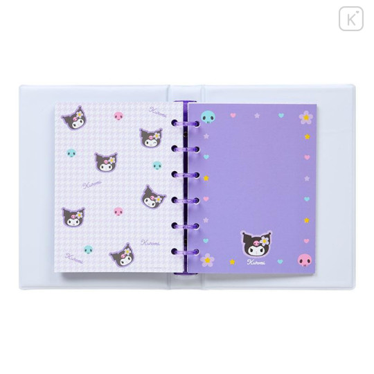 Japan Sanrio Sticker Notebook - Kuromi / Y2k Houndstooth - 4