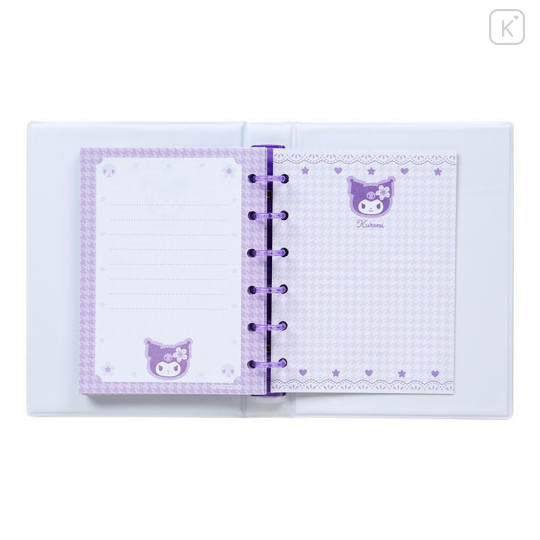 Japan Sanrio Sticker Notebook - Kuromi / Y2k Houndstooth - 5