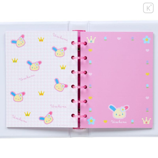 Japan Sanrio Sticker Notebook - Usahana / Y2k Houndstooth - 6