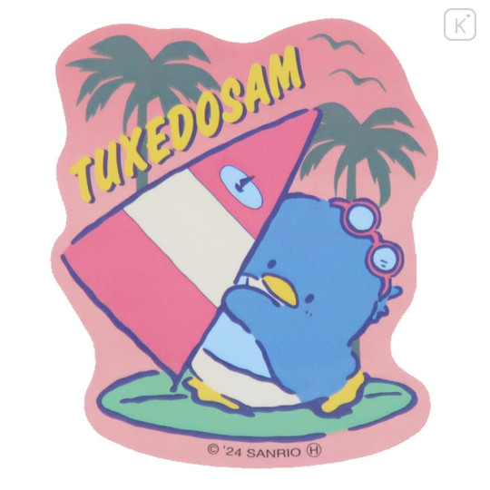 Japan Sanrio Die-cut Sticker - Tuxedo Sam : Retro B - 1