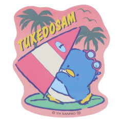 Japan Sanrio Die-cut Sticker - Tuxedo Sam : Retro B