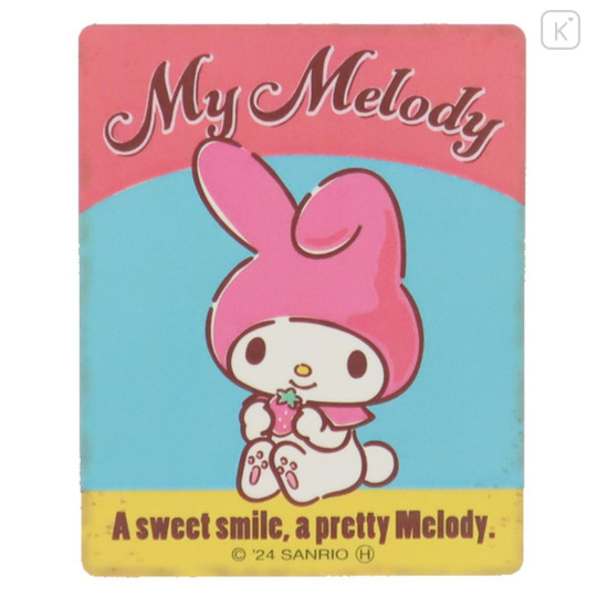 Japan Sanrio Vinyl Sticker - My Melody / Retro - 1