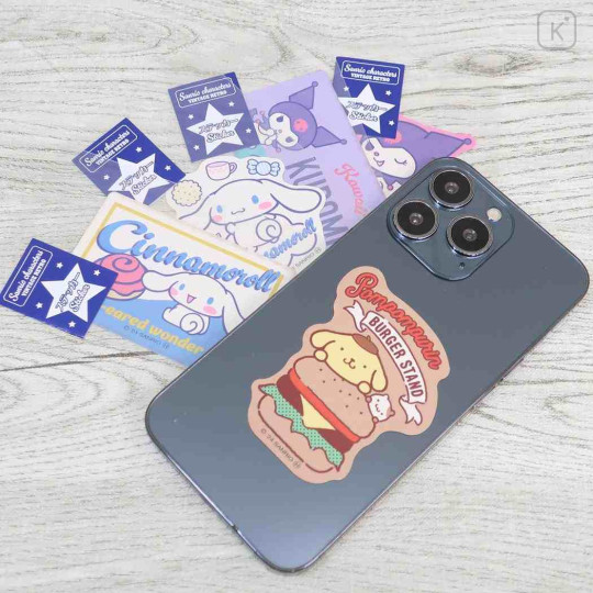 Japan Sanrio Die-cut Sticker - Kuromi : Retro B - 2