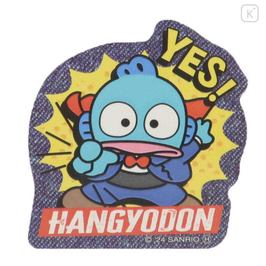 Japan Sanrio Vinyl Sticker - Hangyodon / Retro - 1