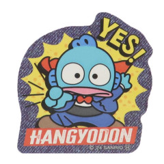 Japan Sanrio Vinyl Sticker - Hangyodon / Retro