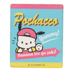 Japan Sanrio Vinyl Sticker - Pochacco / Retro