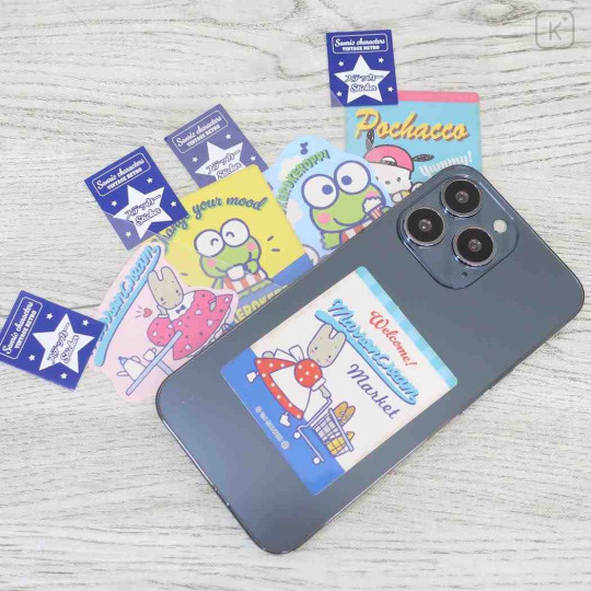 Japan Sanrio Die-cut Sticker - Keroppi : Retro - 2