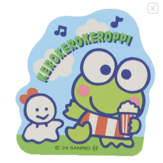 Japan Sanrio Vinyl Sticker - Keroppi / Retro B - 1