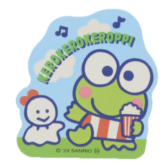 Japan Sanrio Vinyl Sticker - Keroppi / Retro B