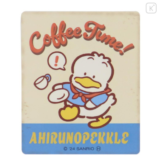 Japan Sanrio Die-cut Sticker - Pekkle : Retro - 1