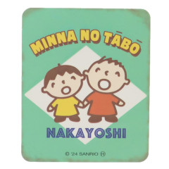 Japan Sanrio Vinyl Sticker - Minna No Tabo / Retro