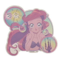Japan Disney Vinyl Sticker - Ariel / Smile Japan Girl Comic