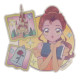 Japan Disney Vinyl Sticker - Belle / Smile Japan Girl Comic