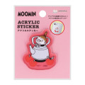 Japan Moomin Acrylic Sticker - Little My In Teapot - 1